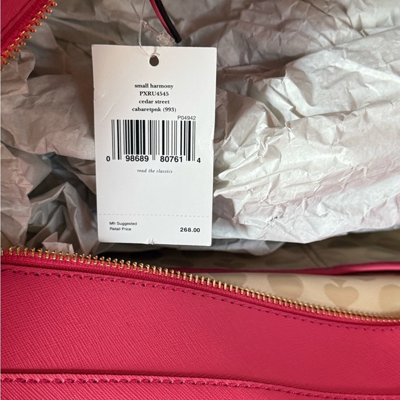 Kate Spade beautiful pink handbag. Brand new. - Picture 6 of 8